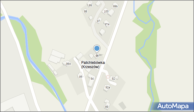 Kuków, Kuków, 96, mapa Kuków