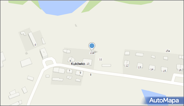 Kukówko, Kukówko, 11a, mapa Kukówko