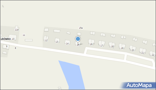 Kukówko, Kukówko, 15, mapa Kukówko