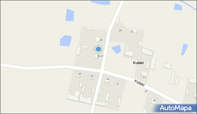 Kułaki, Kułaki, 27, mapa Kułaki