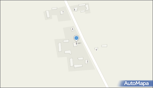 Kułakowice Trzecie, Kułakowice Trzecie, 5, mapa Kułakowice Trzecie