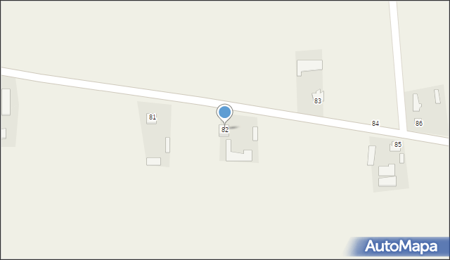 Kułakowice Trzecie, Kułakowice Trzecie, 82, mapa Kułakowice Trzecie