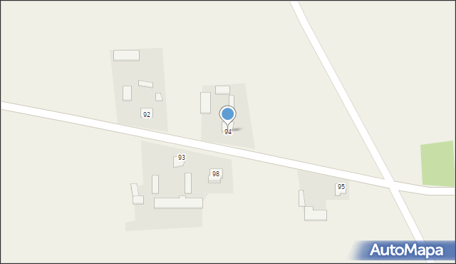 Kułakowice Trzecie, Kułakowice Trzecie, 94, mapa Kułakowice Trzecie