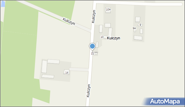 Kulczyn, Kulczyn, 11, mapa Kulczyn