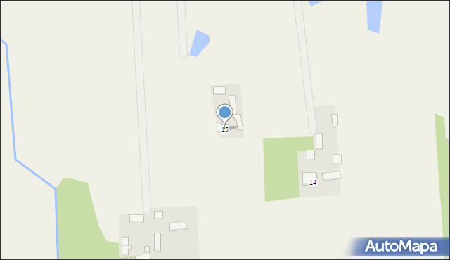 Kulczyn-Kolonia, Kulczyn-Kolonia, 15, mapa Kulczyn-Kolonia