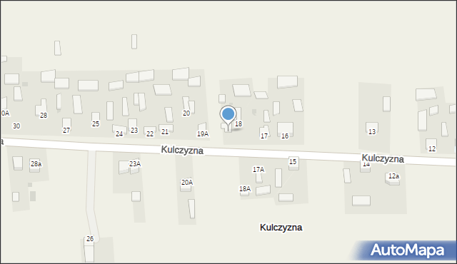 Kulczyzna, Kulczyzna, 19, mapa Kulczyzna