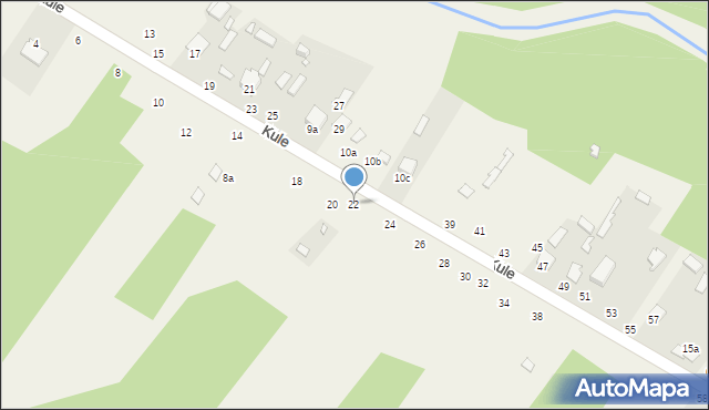 Kule, Kule, 22, mapa Kule