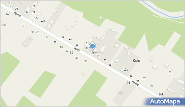 Kule, Kule, 49, mapa Kule