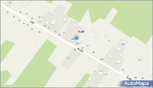 Kule, Kule, 63, mapa Kule