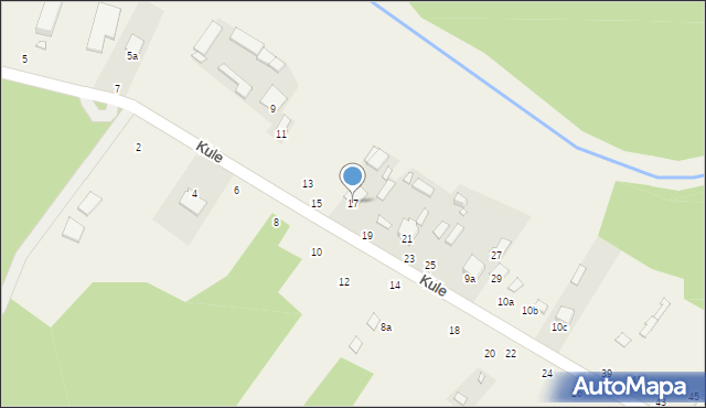 Kule, Kule, 7a, mapa Kule