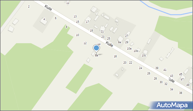 Kule, Kule, 8a, mapa Kule
