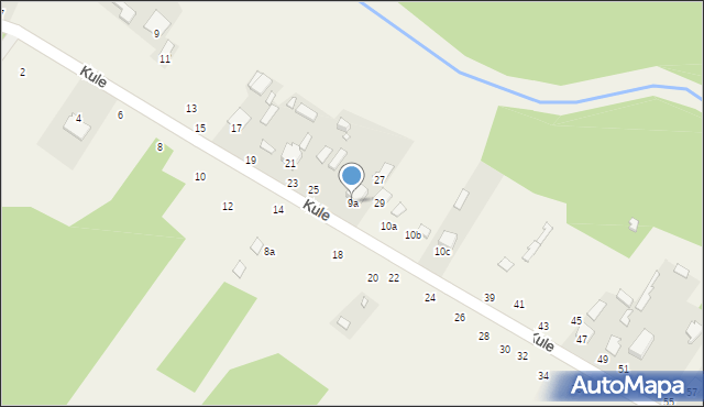 Kule, Kule, 9a, mapa Kule