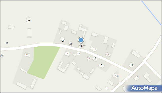 Kulesze, Kulesze, 23, mapa Kulesze