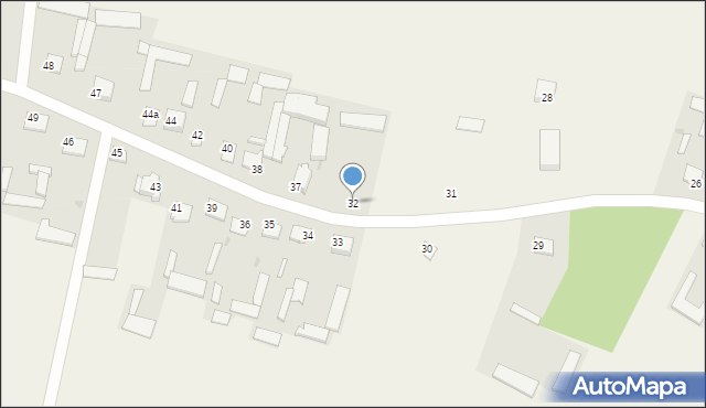 Kulesze, Kulesze, 32, mapa Kulesze