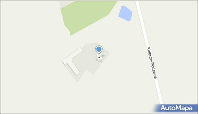 Kulesze-Podawce, Kulesze-Podawce, 1, mapa Kulesze-Podawce