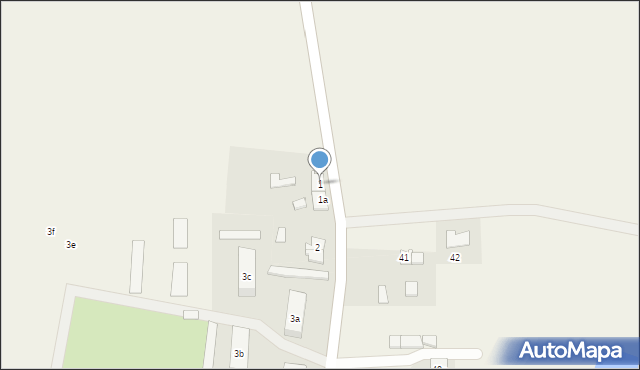 Kuleszewo, Kuleszewo, 1, mapa Kuleszewo