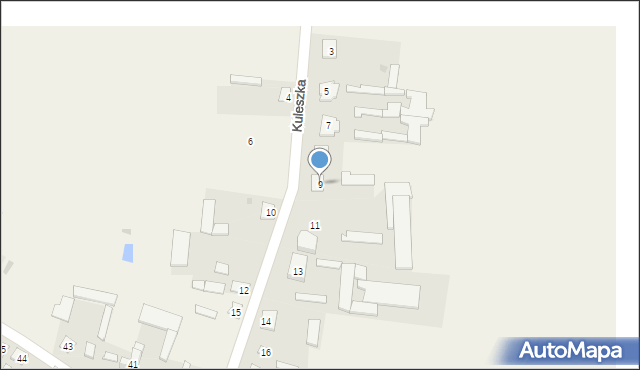 Kuleszka, Kuleszka, 9, mapa Kuleszka