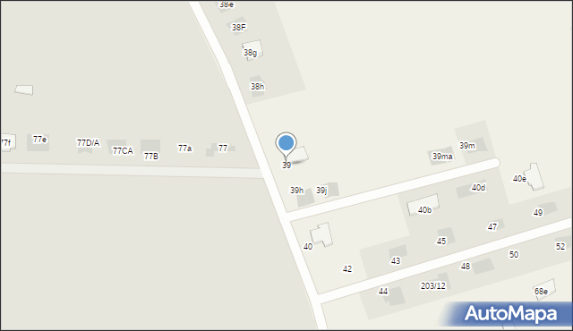 Kulice, Kulice, 39, mapa Kulice
