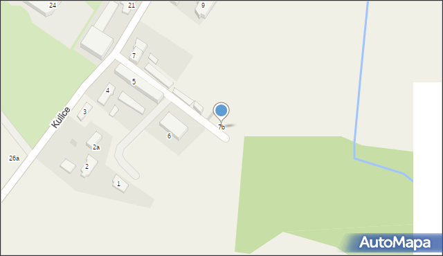 Kulice, Kulice, 7b, mapa Kulice