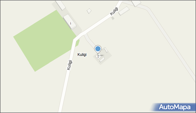 Kuligi, Kuligi, 2, mapa Kuligi