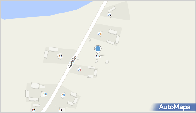 Kulików, Kulików, 21a, mapa Kulików