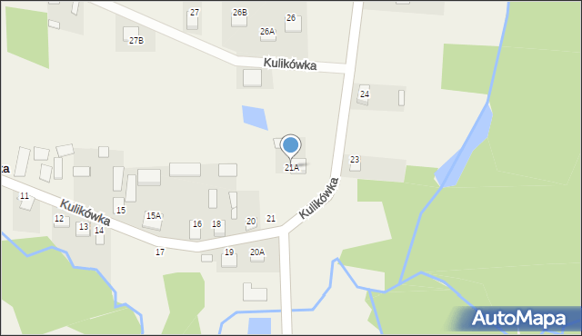 Kulikówka, Kulikówka, 21A, mapa Kulikówka