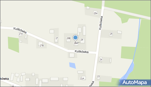 Kulikówka, Kulikówka, 26A, mapa Kulikówka