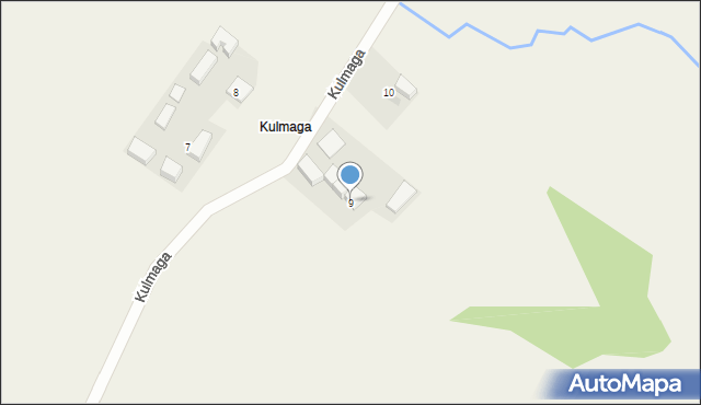 Kulmaga, Kulmaga, 9, mapa Kulmaga