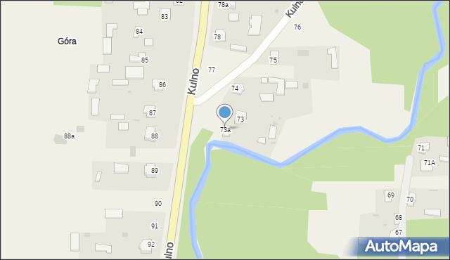 Kulno, Kulno, 73a, mapa Kulno
