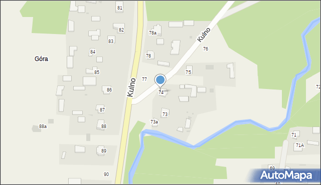 Kulno, Kulno, 74, mapa Kulno