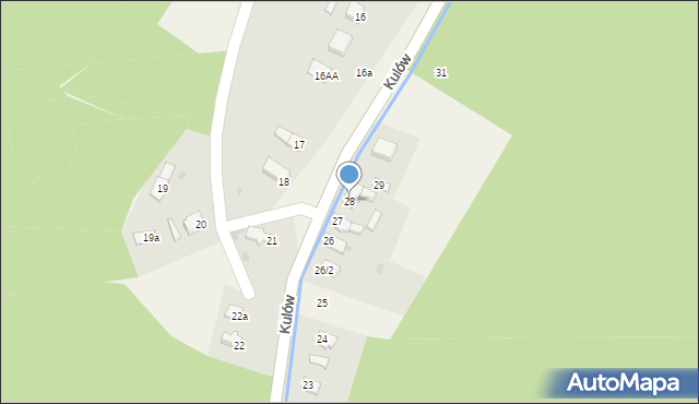Kulów, Kulów, 28, mapa Kulów