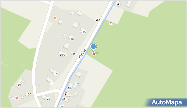 Kulów, Kulów, 31, mapa Kulów