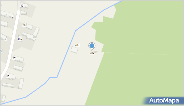 Kulów, Kulów, 48e, mapa Kulów