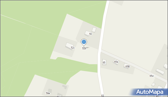 Kulów, Kulów, 52b, mapa Kulów