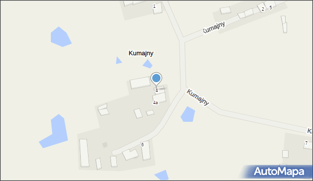Kumajny, Kumajny, 4, mapa Kumajny