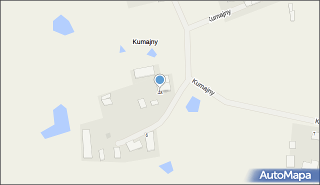 Kumajny, Kumajny, 4a, mapa Kumajny