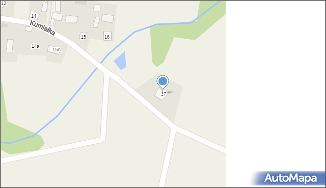 Kumiałka, Kumiałka, 17, mapa Kumiałka