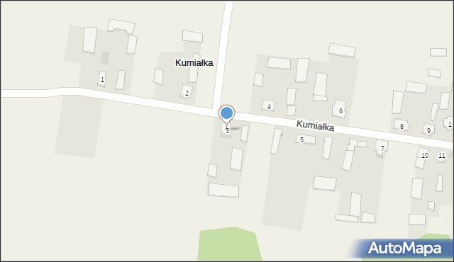 Kumiałka, Kumiałka, 3, mapa Kumiałka