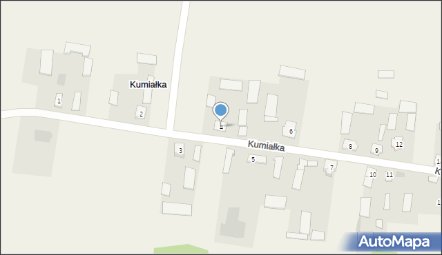 Kumiałka, Kumiałka, 4, mapa Kumiałka