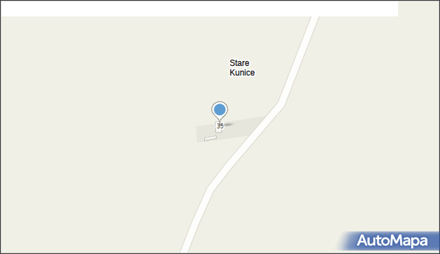 Kunice, Kunice, 35, mapa Kunice