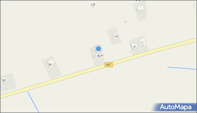 Kunice, Kunice, 75, mapa Kunice