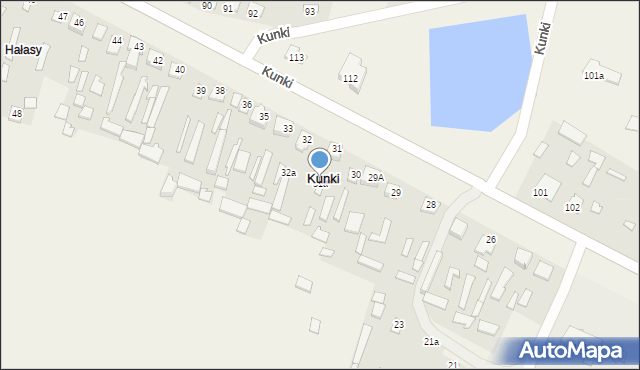 Kunki, Kunki, 31a, mapa Kunki