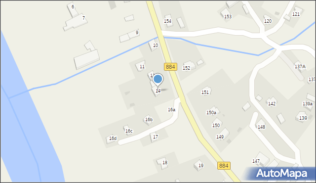 Kuńkowce, Kuńkowce, 14, mapa Kuńkowce