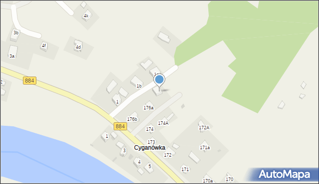 Kuńkowce, Kuńkowce, 176c, mapa Kuńkowce