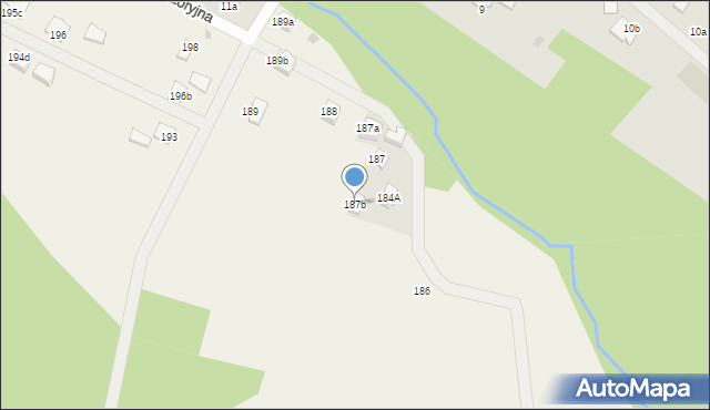 Kuńkowce, Kuńkowce, 187b, mapa Kuńkowce