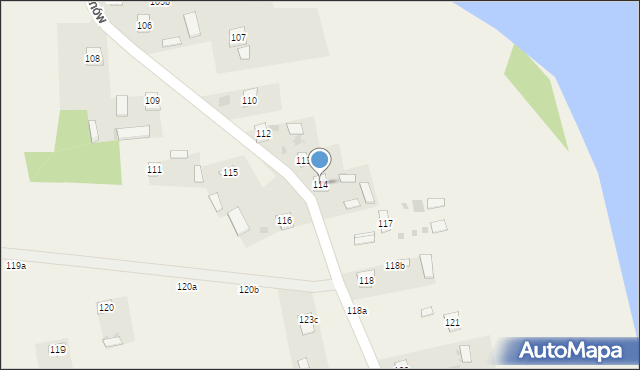 Kunów, Kunów, 114, mapa Kunów