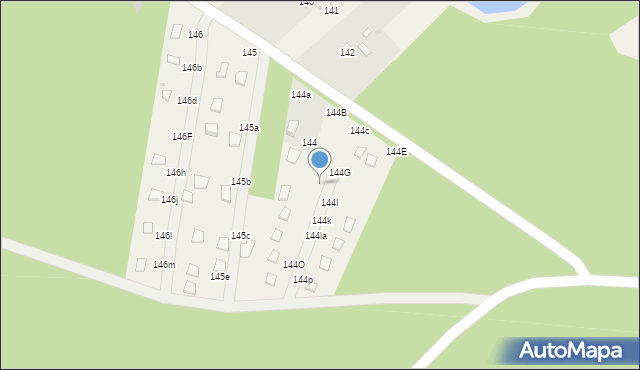 Kunów, Kunów, 144H, mapa Kunów