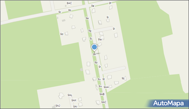 Kunów, Kunów, 9n, mapa Kunów