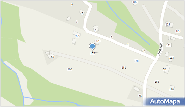 Kunów, Kunów, 155, mapa Kunów