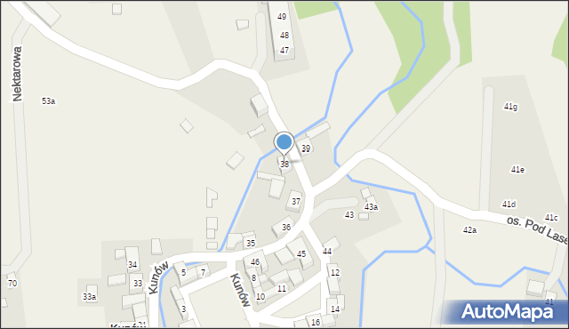 Kunów, Kunów, 38, mapa Kunów